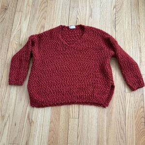 Alter’d State Burgundy Knit Sweater